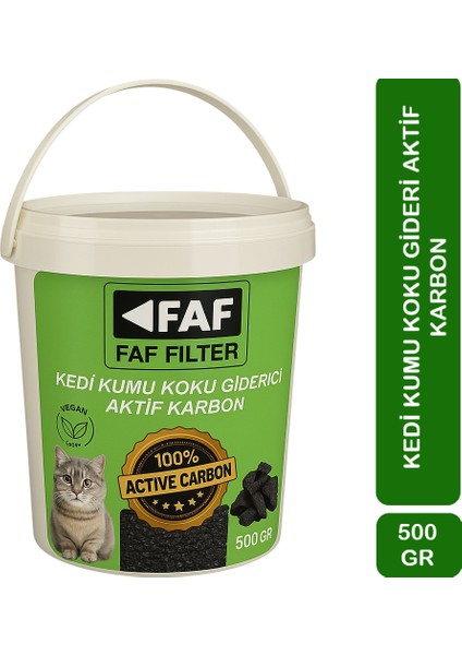 Kedi Kumu Koku Giderici 500 gr Aktif Karbon Koku Giderici