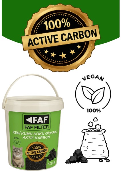 Kedi Kumu Koku Giderici 500 gr Aktif Karbon Koku Giderici modelleri