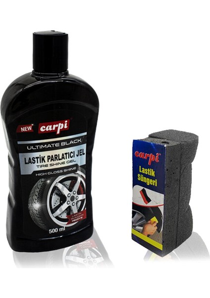 Lastik Parlatıcı Jel & Süngerli 500 ml (5 Adet) fiyatları