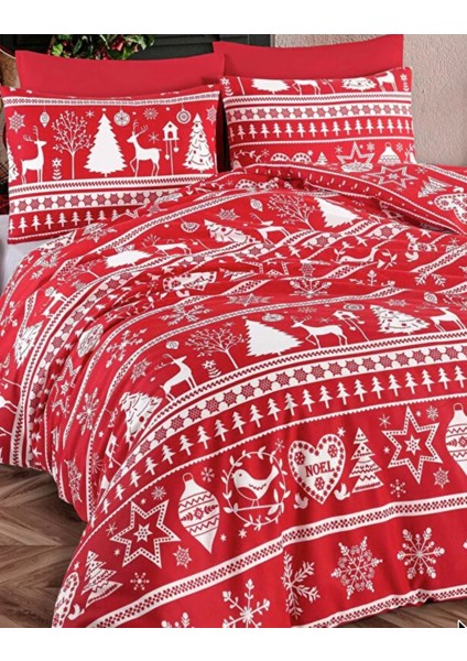 Kırmızı Mature Nevresim Seti Çift Kişilik Snowmas indirimleri