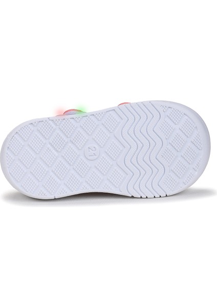 Nera Cırtlı Işıklı Kız Bebek Yürüyüş Spor Ayakkabı indirimleri