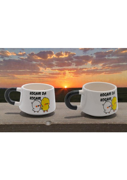 Kocamda Kocam Baskılı Seramik Kupa Bardak 200 ml | Eşe Özel Hediye | Doğum Günü Yıl Dönümü | Yeni Yıl Hediyesi fiyatları