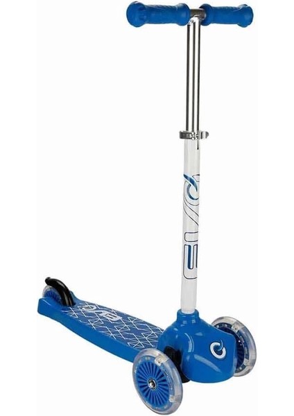 Evo Işıklı 3 Tekerlekli Mavi Scooter fırsatları