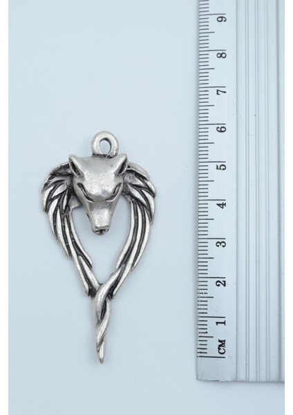 3'lü Anubis Büyük Kanat Buffalo - Boğa Gümüş Kaplama Kolye Seti modelleri