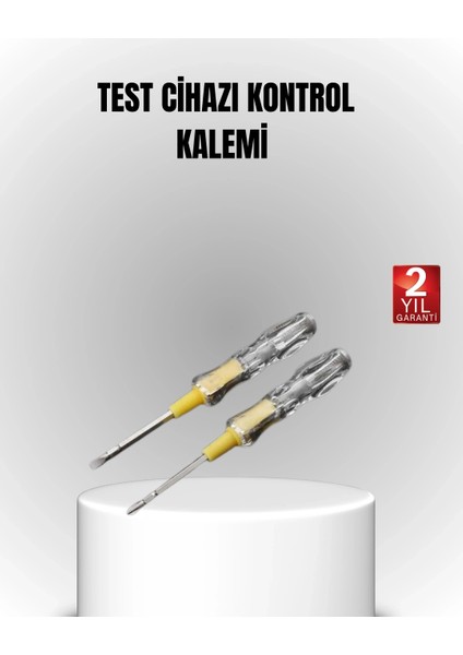 Neon Işıklı Elektrik Kontrol Kalemi