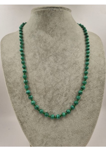 Malahit 6MM/50CM Kolye fiyatları