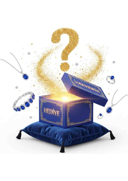 Valveri’s Paslanmaz Çelik 3’lü Takı Hediye Seti – Küpe + Kolye + Bileklik – Özel Hediye Kutulu