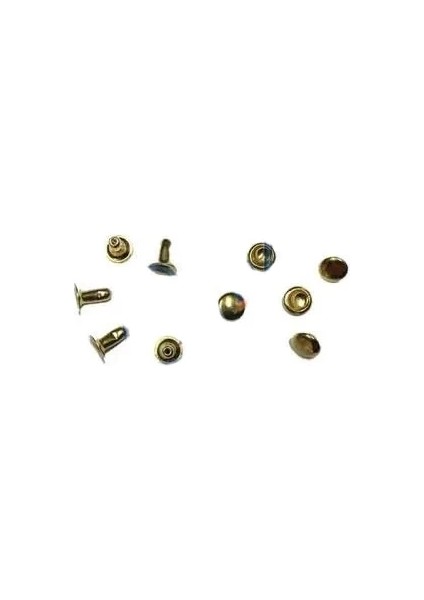 Rivet Perçin - 6mm, Sarı, 1000 Adet