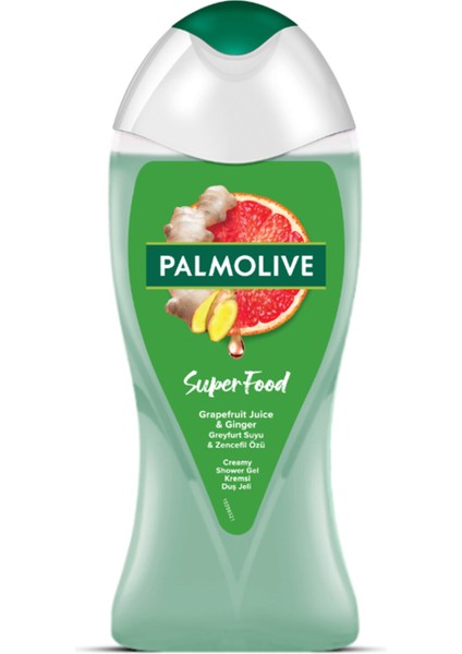 Super Food Greyfurt & Zencefil Duş Jeli 500ML 4 Adet