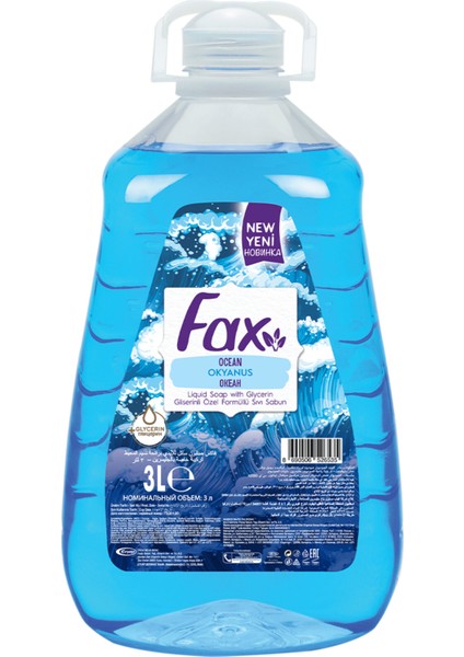 Sıvı Sabun Okyanus 3 L 4 Adet