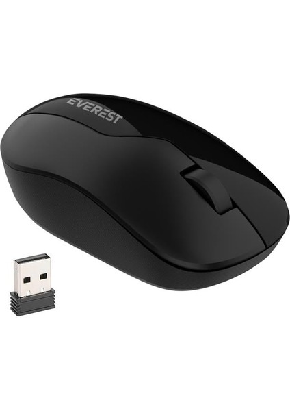 Everest SMW-973 USB Siyah 2.4ghz 1200DPI Optik Mouse 5 Metre Menzilli
