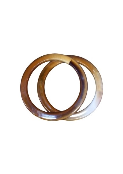 Çanta Sapı Yuvarlak Kahverengi 10 cm