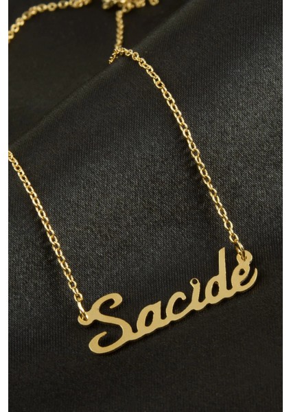 Ieg Sacide Isimli Kolye (Kişiye Özel)