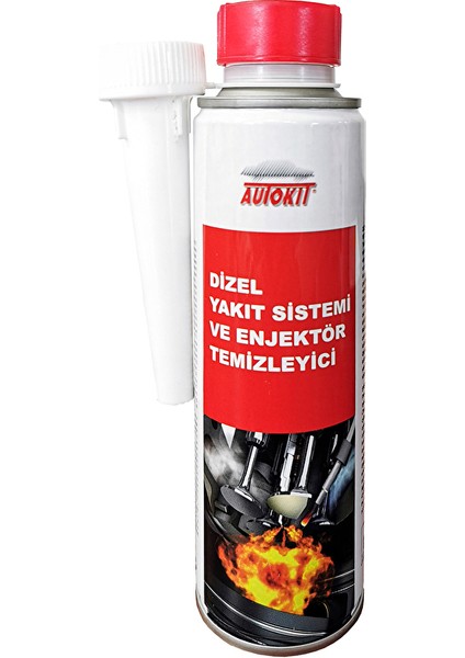Dizel Yakıt Sistemi Enjektör Temizleyici 300 ml (4 Adet)
