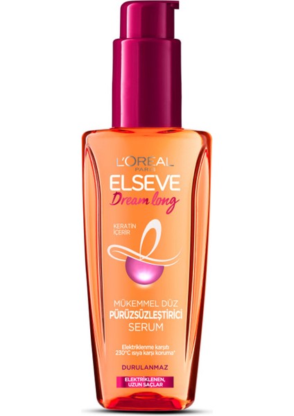 Saç Bakım Serumu Mükemmel Düz Pürüzsüzleştirici 100 ml (4 Adet) fiyatları