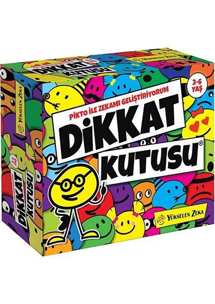 3-6 Yaş Dikkat Kutusu - Pikto
