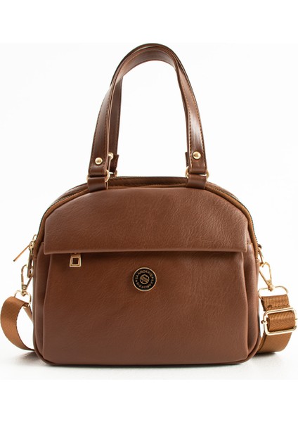 Yumuşak Çok Gözlü Geniş Hacim Hafif Yapı Kadın El ve Omuz Çantası fırsatları