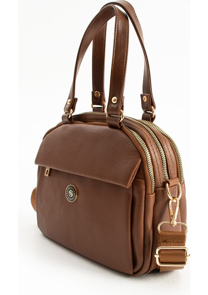 Yumuşak Çok Gözlü Geniş Hacim Hafif Yapı Kadın El ve Omuz Çantası indirimleri