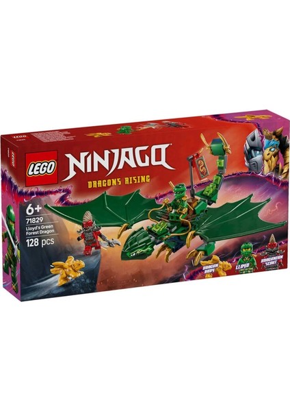 71829 LEGO Ninjago Lloyd Yeşil Orman Ejderhası 128 Parça +6 Yaş