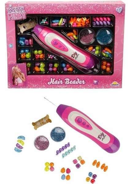 2580 Sun-Rst-Prp-Hobi Set Saç Tasarım Boncuk Tarak Makina