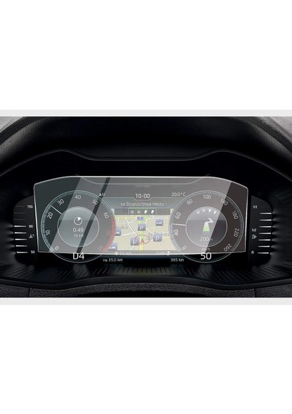 Skoda Kodiaq Dijital Gösterge Ekran Koruyucu Film