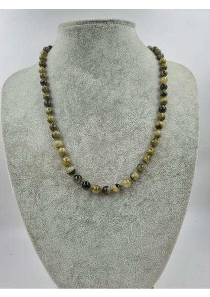 Yeşil Turmalin 8MM/45CM Kolye modelleri