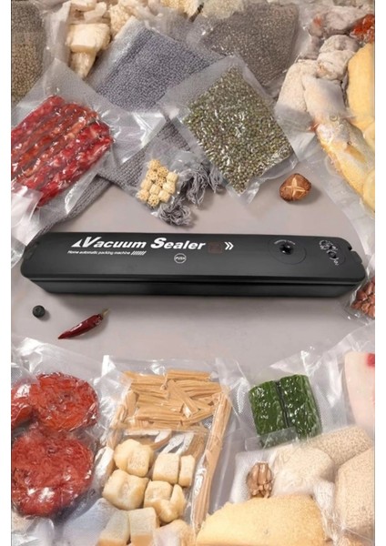 Gıda Vakum ve Mühürleme Makinesi- Yiyecek Tazeliği Koruma Ev ve Restoran Için