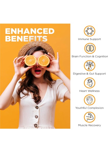 Premium Liposomal Vitamin C 1650MG - 180 Caps: High-Absorption High Dose Vitamin C.made In Usa. indirimleri