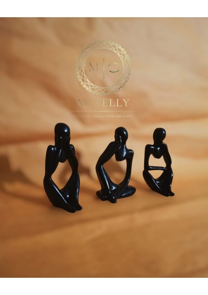 Abstract Trio Black Set fiyatları