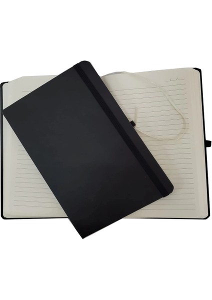 Siyah Renk Termo Deri Çizgili Defter fiyatları