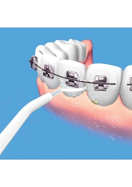 Portatif Tasarım Power Floss Mekanik Diş ve Ağız Temizleme Aleti fırsatları