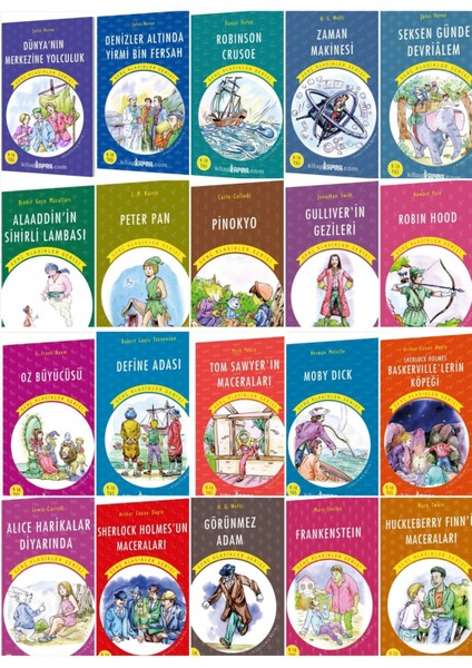 25 Adet Çocuk-Genç Seti