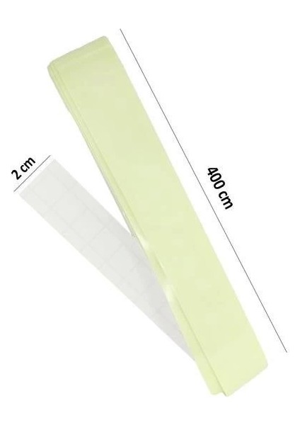 Karanlıkta Işık Veren Yansıyan 4 Metre Fosforlu Yeşil Şerit Bant modelleri