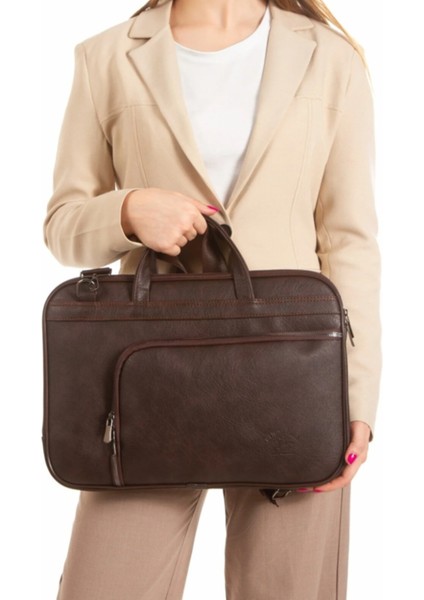 Suni Deri Evrak ve Laptop Çantası-13 Inç fiyatları