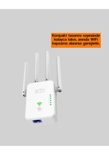 Çok Antenli Kablosuz Ağ Kapsama Alanı Genişletici modelleri