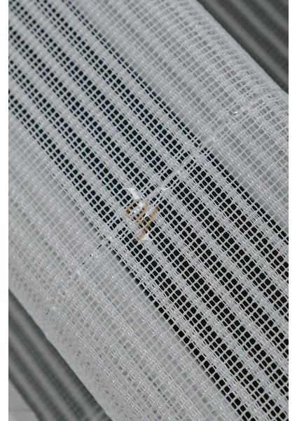 5033 Tül Perde V-Gümüş Simli modelleri