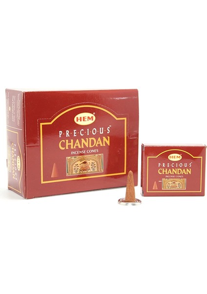 Precious Chandan Aromalı Konik Tütsü