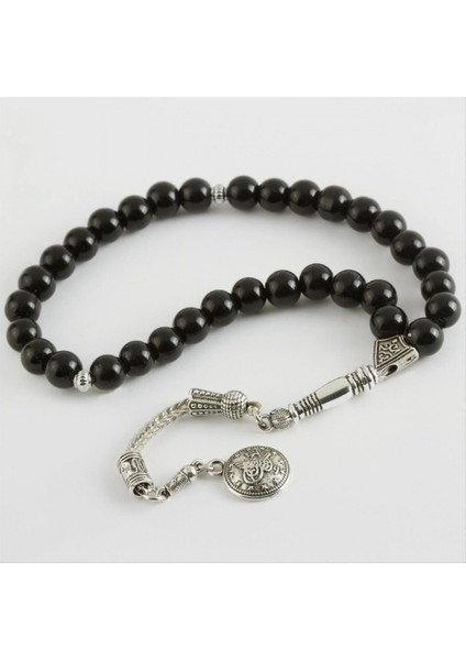 Ieg Onix Parlak Doğaltaş Tesbih 8 mm