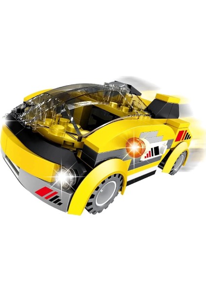 Ausini City Sarı Spor Araba 134 Parça