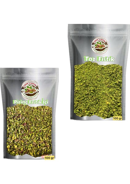Antep Fıstık İçi Toz Fıstık (100gr),Pirinç Fıstık (100gr) fırsatları
