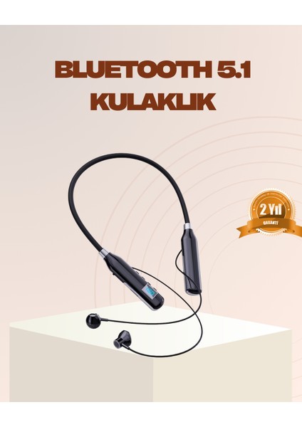 Bluetooth 5.1 Kablosuz Kulaklık – Net Ses ve Güçlü Bağlantı