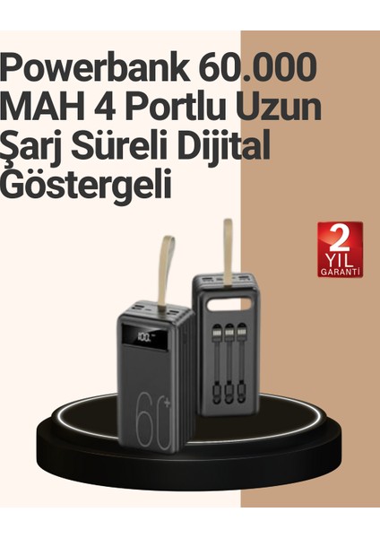Güvenlik Korumalı Hızlı Şarj Özellikli Powerbank