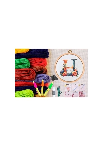 Punch Seti Nakış Seti Kasnaklı Kendin Yap Seti Seri 70