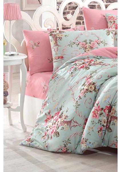 Kolay Ütülenir Mint Nevresim Takımı Tek Kişilik Alanur fiyatları