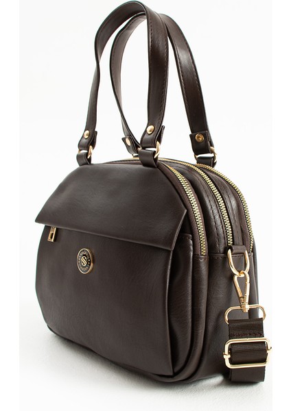 Yumuşak Çok Gözlü Geniş Hacim Hafif Yapı Kadın El ve Omuz Çantası indirimleri