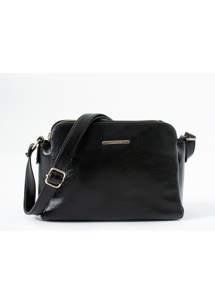 3 Bölmeli Ayarlanabilir Askılı Kadın Çapraz Çanta