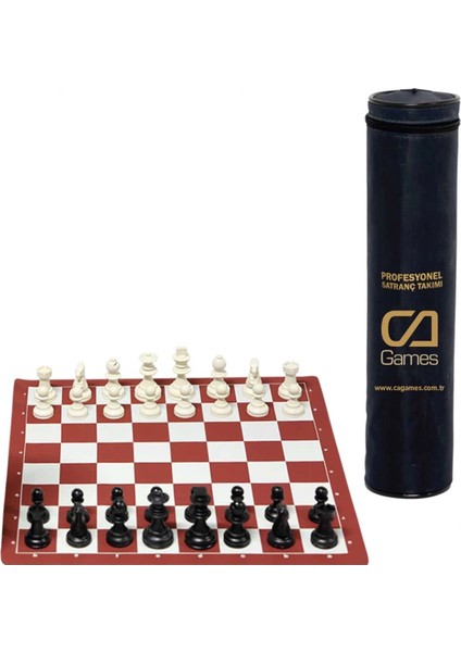 Çantalı Büyük Boy Profesyonel Satranç Takımı fiyatları