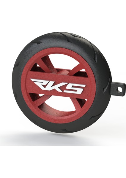 Rks Logolu Özel Tasarım Lastik Detaylı Motosiklet Anahtarlığı fırsatları