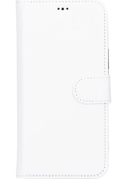 Apple iPhone 13 Pro Max Uyumlu Deri Cüzdanlı Kılıf F3 Beyaz fırsatları