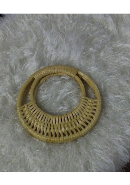 🌿 3 Çift Doğal Bambu & Hasır Çanta Kulpları - Dıy Projeleriniz Için Benzersiz Dokunuş! fiyatları